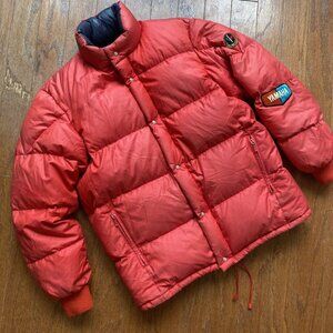 Moncler Rare Vintage Yamaha Ski Wear Down Jacket Red Medium